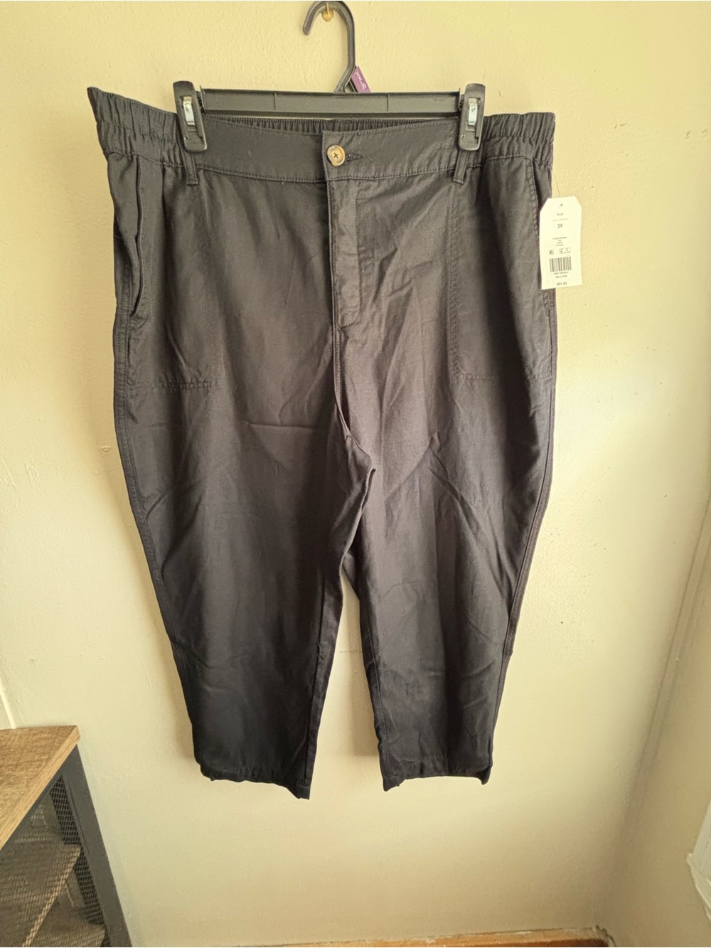 Wonderly Women’s Black Elastic Waist Business Casual pants